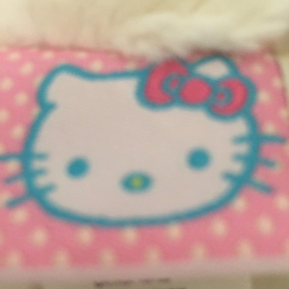 Hello Kitty Off White Button-Up Coat 3-6 Months - Picture 4 of 5